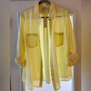 Chicos Button Down Shirt